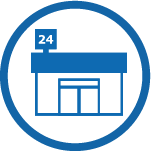 コンビニで受け取る
